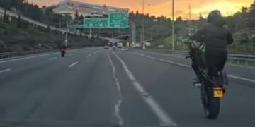 צפו: הנהג המופרע ממזרח ירושלים הרים גלגל, קילל ונעצר