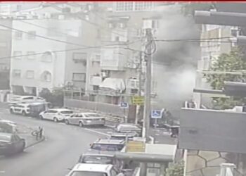 צפו: כך נראית הנפילה בלב שכונת הדר בחיפה