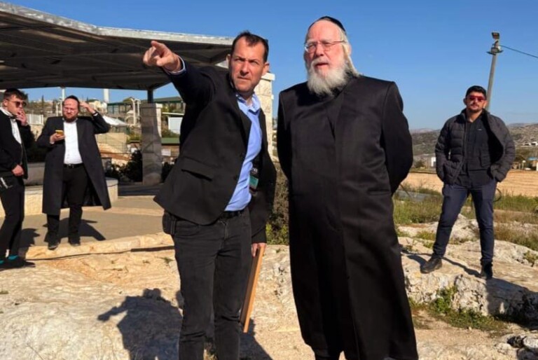 אייכלר בשומרון: תושבי השפלה חייבים לכם