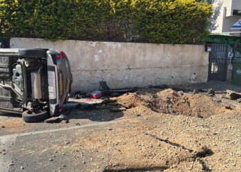 נזק לרכוש באזור המרכז בשני מטחים מאיראן בהפרש של כשעה