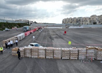 צפו: ישר לרכבים ב’קמחא דפסחא’ הגדול בעולם