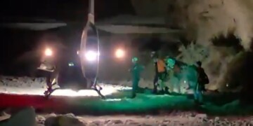 במהלך הלילה חולצו באמצעות מסוק בחורי הישיבה שנתקעו בנחל דרגה