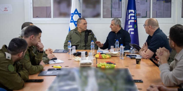 הרמטכ”ל: צה”ל פועל לדיכוי וצמצום ירי התמ”ס מחיזבאללה