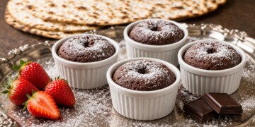 סופלה שוקולד לפסח