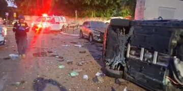 מספר זירות של נפילות מצרר מהמטח לפנות בוקר