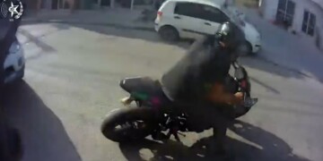 צפו במרדף הדרמטי בבאקה אל-גרבייה אחר אופנוען ברחן