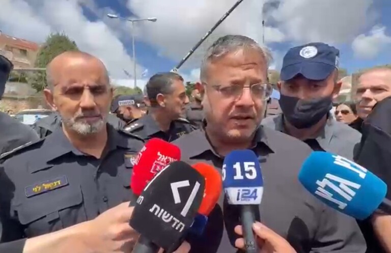בן גביר בחיפה: אני בעד אסטרטגיית ניצחון