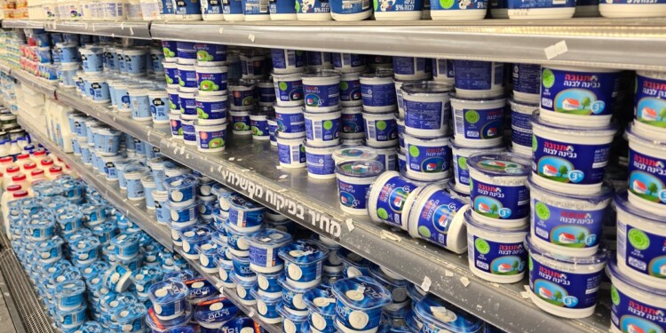 בעוד שבוע עלייה במוצרי החלב ב-1%