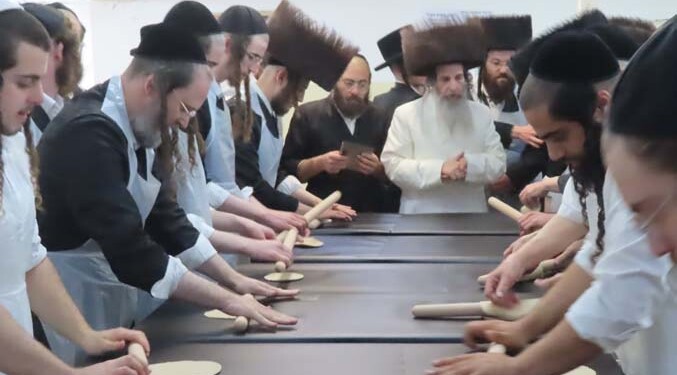 פסח בחצר הקודש אונגוואר