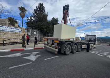 מיגוניות הוצבו הבוקר במתחם קבר הרשב”י במירון