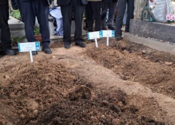 הובאו למנוחות שלושת נרצחי הטיל האיראני בחיפה