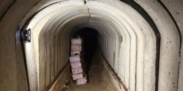 צפו: צה”ל השמיד את המנהרה הזו בדרום לבנון