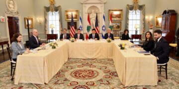 לאחר שעתיים של מו”מ הסתיימה הפגישה בין ישראל ולבנון