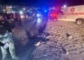 כרמיאל: פצוע קשה משברי יירוט בכניסה לעיר