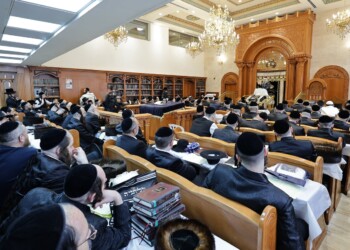 עשרות בשיעורו של הרה”ג אברהם דרברמדיקר