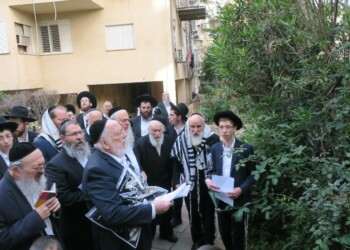 מרן הגר”י זילברשטיין שליט”א בברכת האילנות