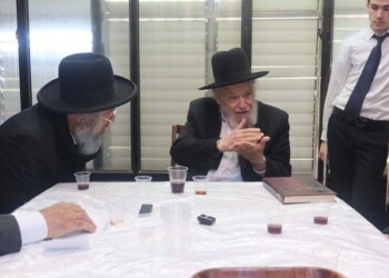 הקבלת פני רבו אצל מרן הגרמ”ה הירש שליט”א