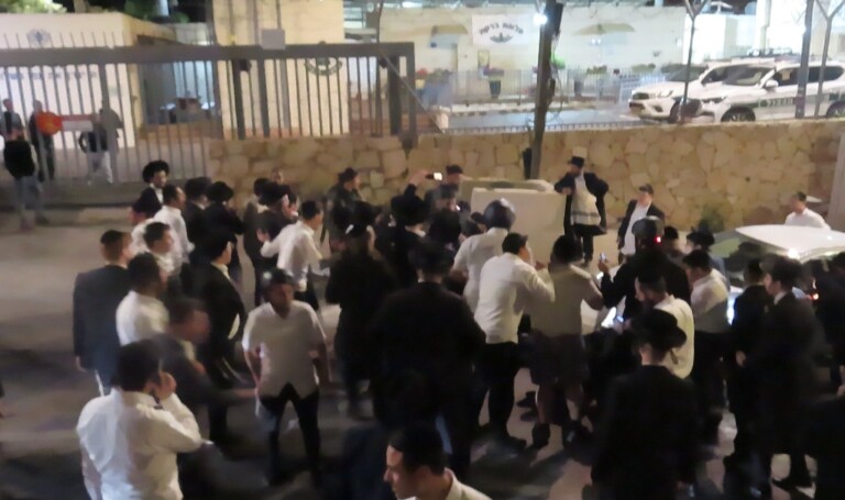 מהומה בעקבות בחור ישיבה שנעצר הלילה בשכונת ארמון הנציב בירושלים