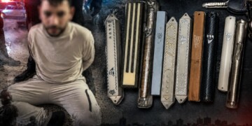 שב”ח תלש וגנב מזוזות ונעצר הערב באזור חולון