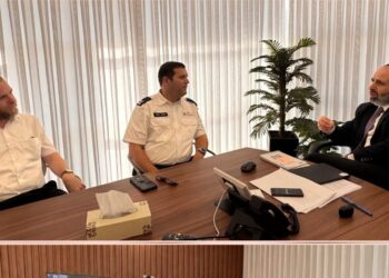 אלעד: ראש העיר קיים פגישת עבודה ראשונה עם יו”ר מד”א הצלה