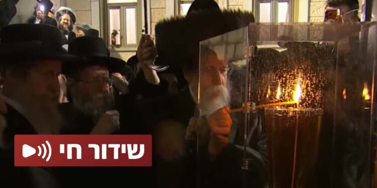הצטרפו : שידור חי ממירון מהילולת הרשב”י