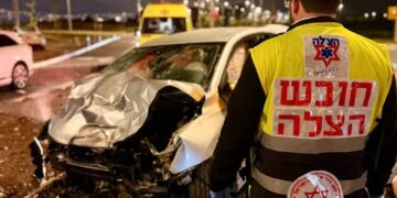 קרית אתא: שני נפגעים הלילה בתאונת דרכים