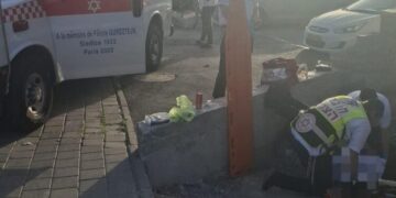 אלעד: גבר פונה במצב בינוני לאחר שנפל מגובה
