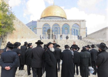 הגר”י ברייטוביץ מרבני אור שמח: יש שטח נרחב בהר הבית שמותר לעלות אליו 