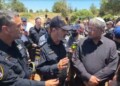 צפו: המפכ”ל מתדרך את השר בן גביר בזירת הפיגוע