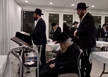 צפו: בעקבות המצב בארץ תהילים אצל מרן הגר”ד לנדו בארה”ב