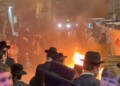 ירושלים: עשרות מפרים את הסדר בבר אילן – מחאה על הרכבת הקלה