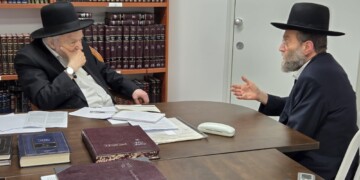 גפני דן עם מרן על הנושאים הבוערים שעל סדר היום