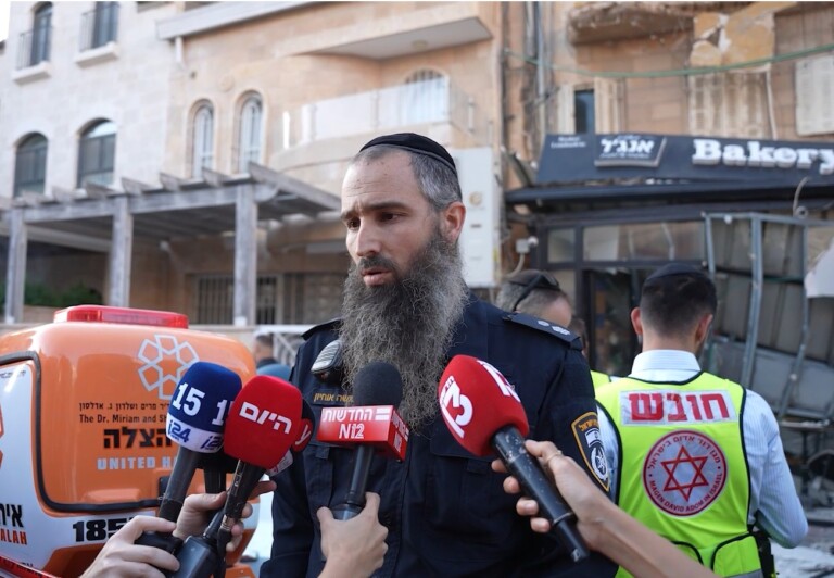 המראה הלא שגרתי של סגן הנציב החרדי ממשטרת ירושלים