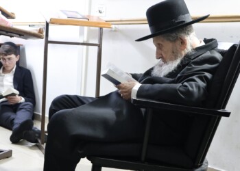 צפו: מרן הגר"ד לנדו בקריאת מגילת איכה