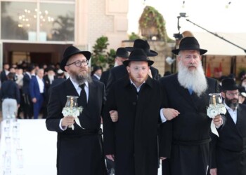 שמחה גדולה בחתונת בתו של הרב ביסטריצקי – שליח חב"ד בסביון | תיעוד