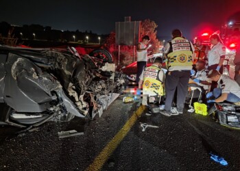 אסון בדרכים: אב ל-8 מבית שמש נהרג בדרכו לבית