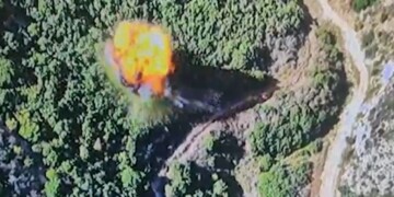 צפו: צה"ל השמיד משגרי טילים שאותרו בדרום לבנון