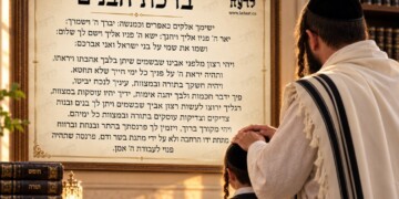 שירות לציבור: ברכת הבנים לקראת ערב יו”כ