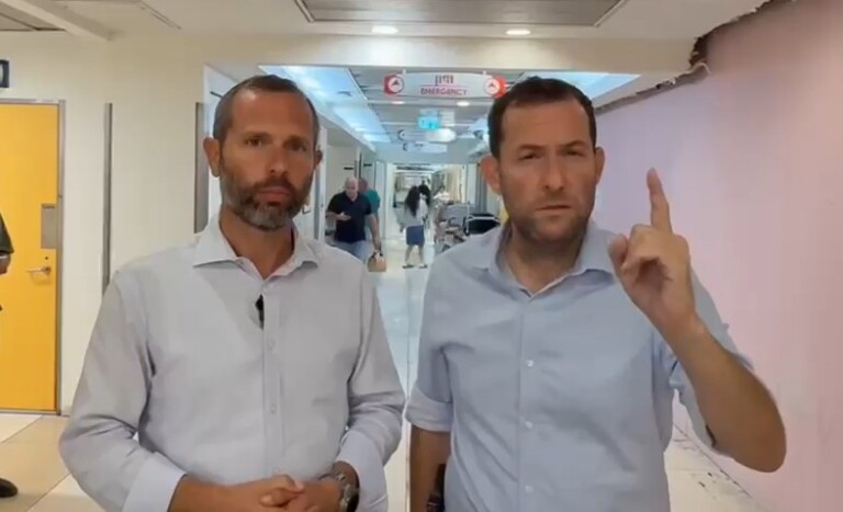 דגן וגנץ הגיעו לשערי צדק ודרשו תגובה נחושה