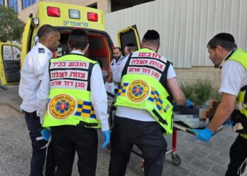 בית שמש: בת 11 פונתה במצב בינוני לאחר שנפגעה מרכב