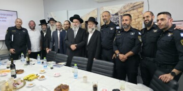 צפת: רבני הקהילות החרדיות נפגשו עם בכירי המשטרה