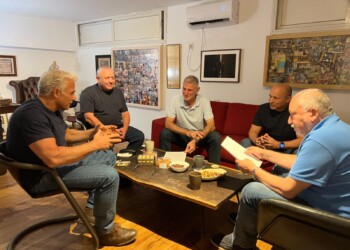 ראשי 'גוש השינוי' נפגשו בבית של לפיד וסיכמו לפעול יחדיו