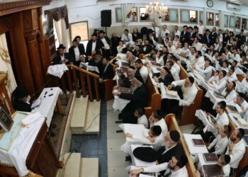 מרן הגר"ד לנדו שליט"א בשיעור לחג ב'דרכי איש'