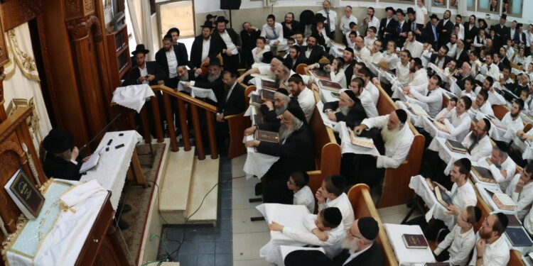 מרן הגר"ד לנדו שליט"א בשיעור לחג ב'דרכי איש'