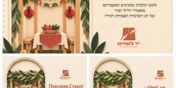 בערבית, רוסית ועברית: יד לאחים הוציא את חוברת הקירוב המכוננת לחג הסוכות