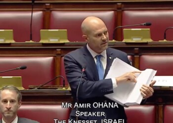 יו"ר הכנסת זכה למחיאות כפיים כשאמר: די עם השקר הנתעב