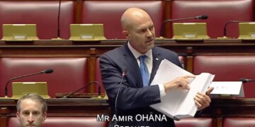 יו"ר הכנסת זכה למחיאות כפיים כשאמר: די עם השקר הנתעב