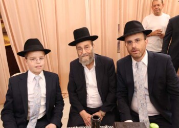 כל המי ומי הגיעו לשמחת בר המצווה לבנו של מוישי רבר