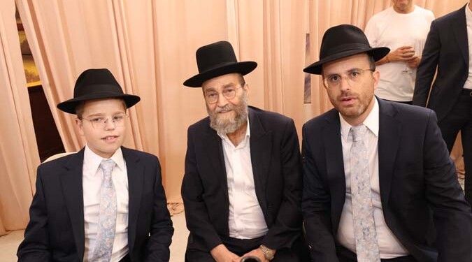 כל המי ומי הגיעו לשמחת בר המצווה לבנו של מוישי רבר
