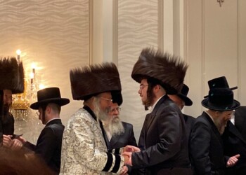 חתונת נכדו של האדמו"ר מניקלבורג שליט"א